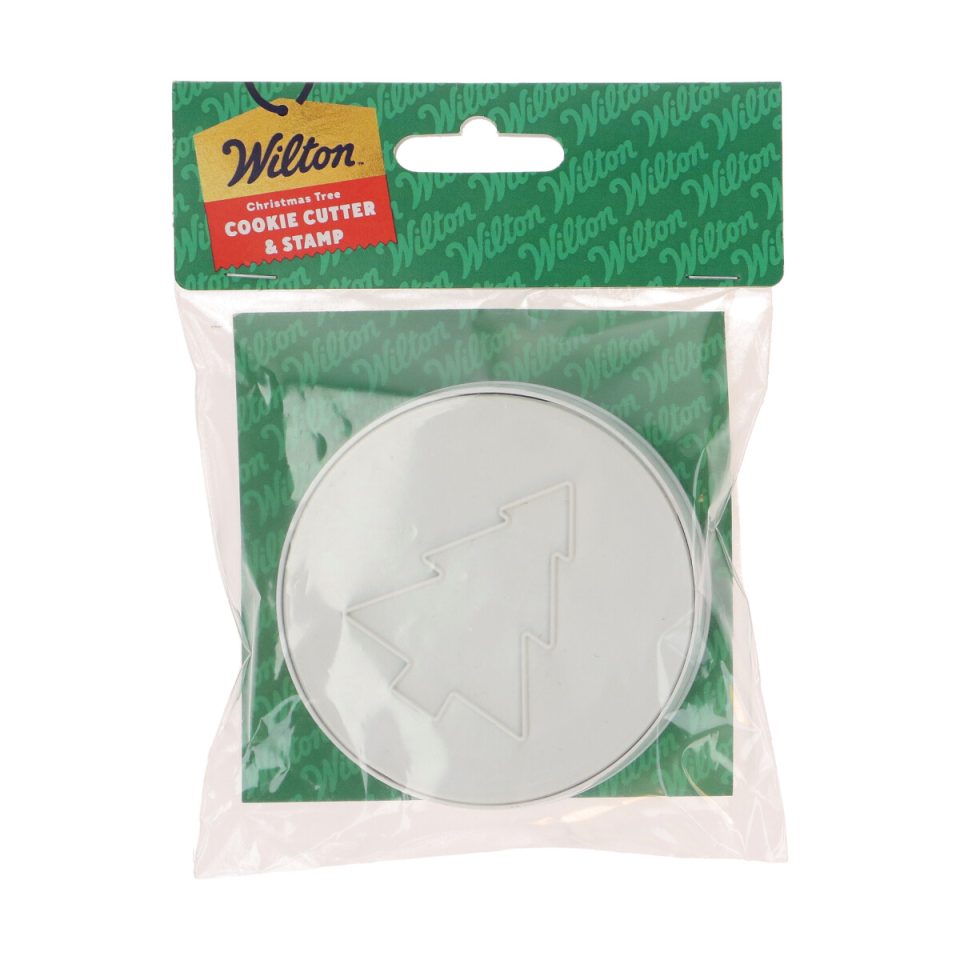Wilton uitsteker and Stamp kerstboom