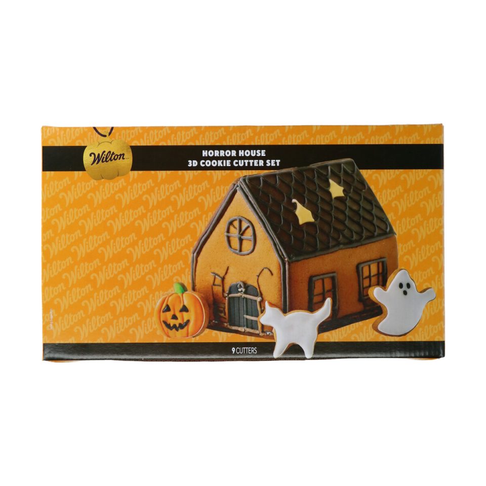 Wilton uitsteker 3D Horror House set van 9