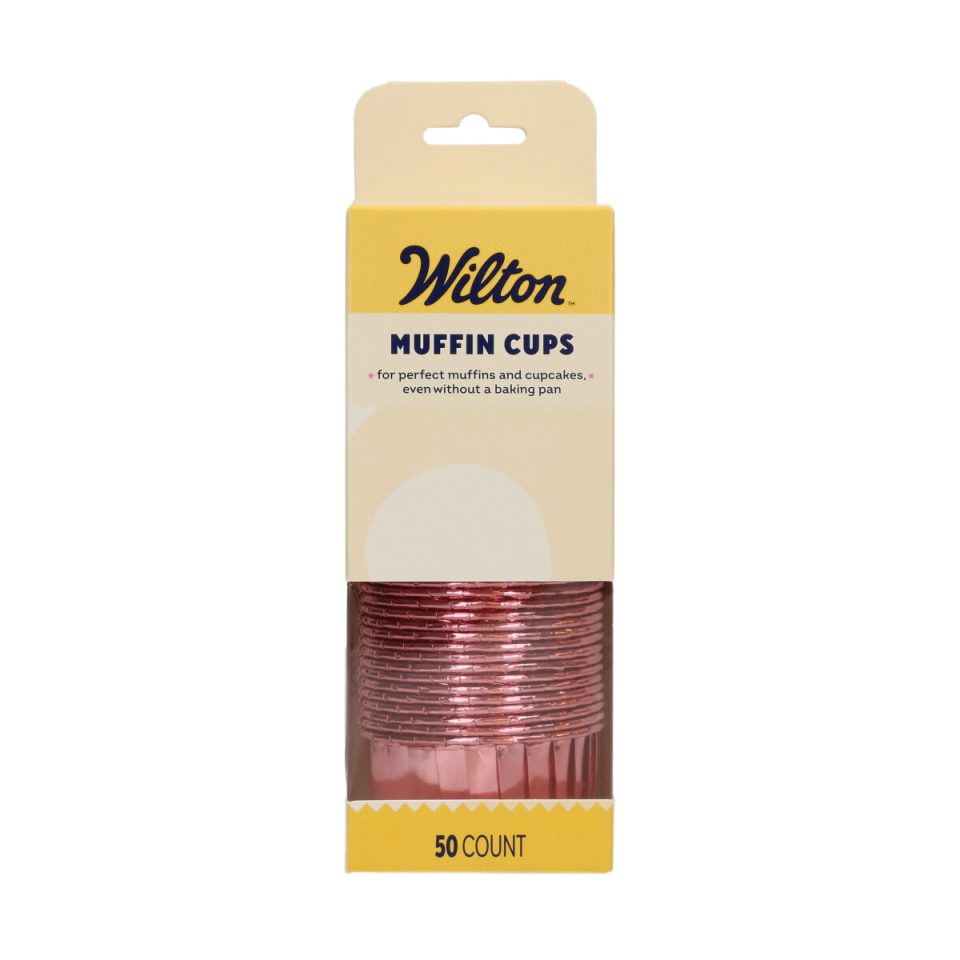 Wilton muffinvormpjes Rose 50 stuks