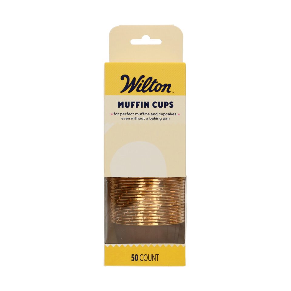 Wilton muffinvormpjes Brown 50 stuks