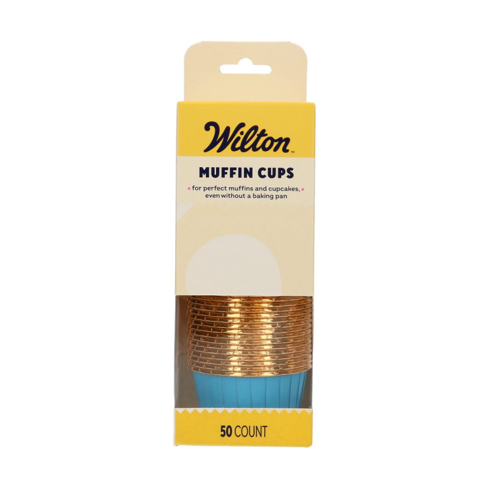 Wilton muffinvormpjes Blue 50 stuks