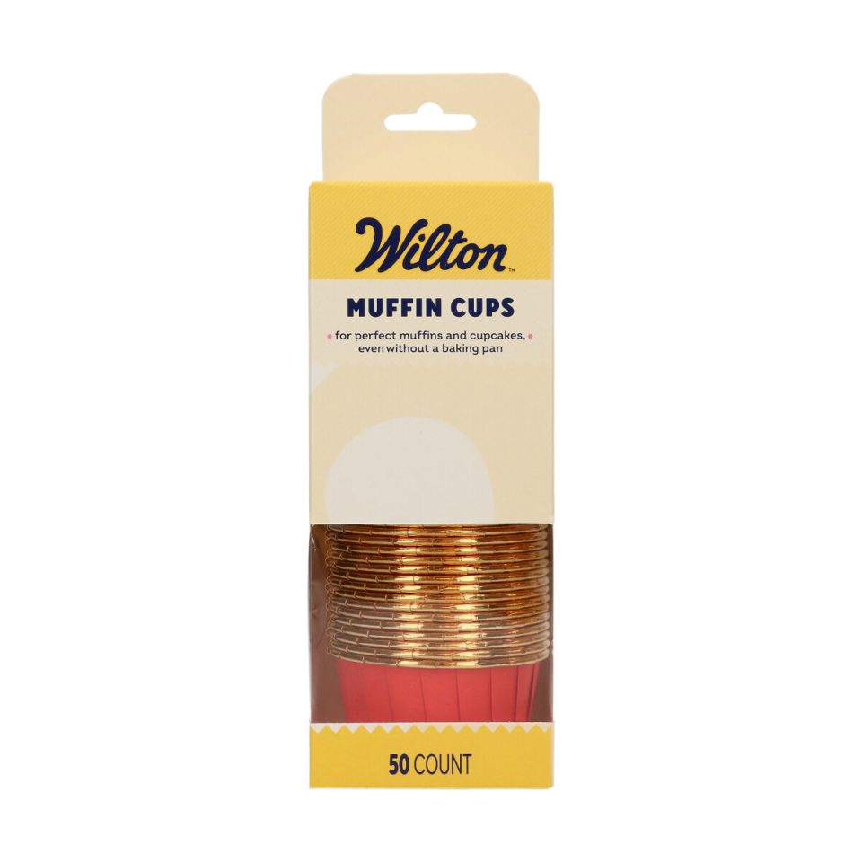 Wilton muffinvormpjes Red 50 stuks