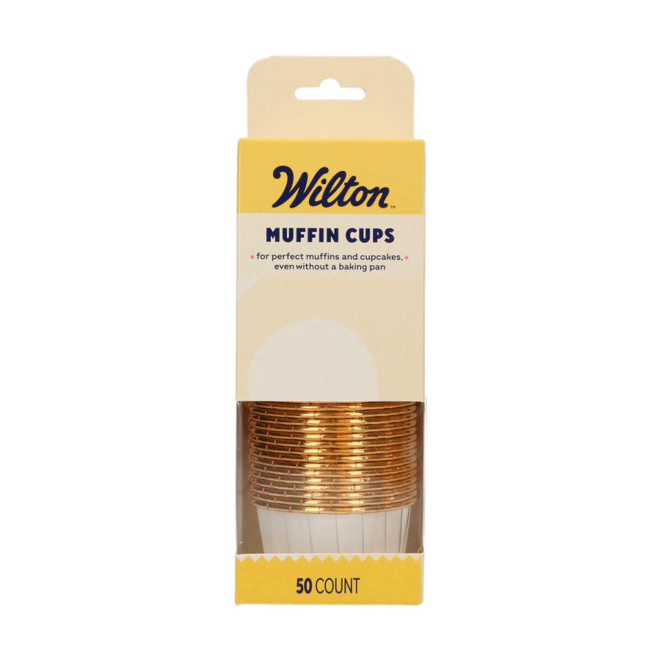 Wilton muffinvormpjes White 50 stuks