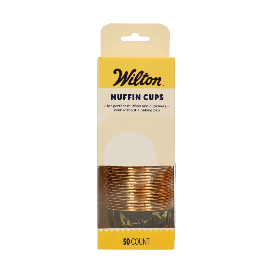 Wilton muffinvormpjes Marble Black 50 stuks