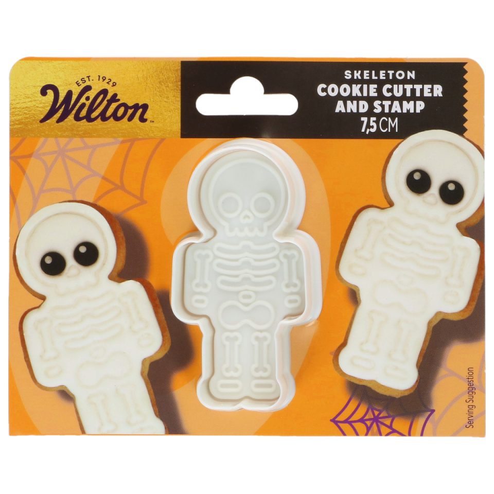 Wilton uitsteker met Stamp Skeleton 7,5 cm