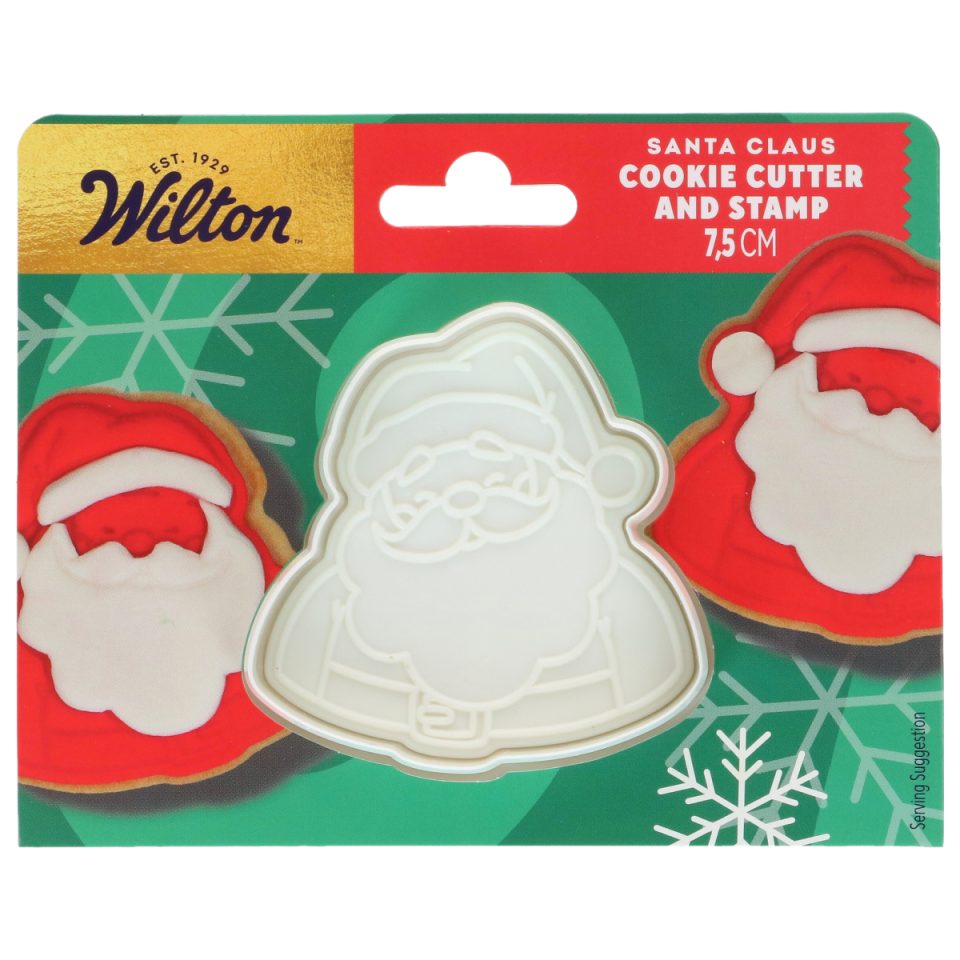 Wilton uitsteker met Stamp Santa Claus 7,5 cm
