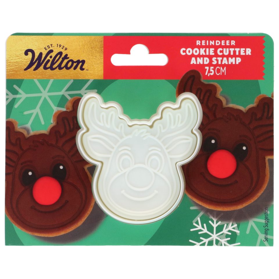 Wilton uitsteker met Stamp rendier 7,5 cm