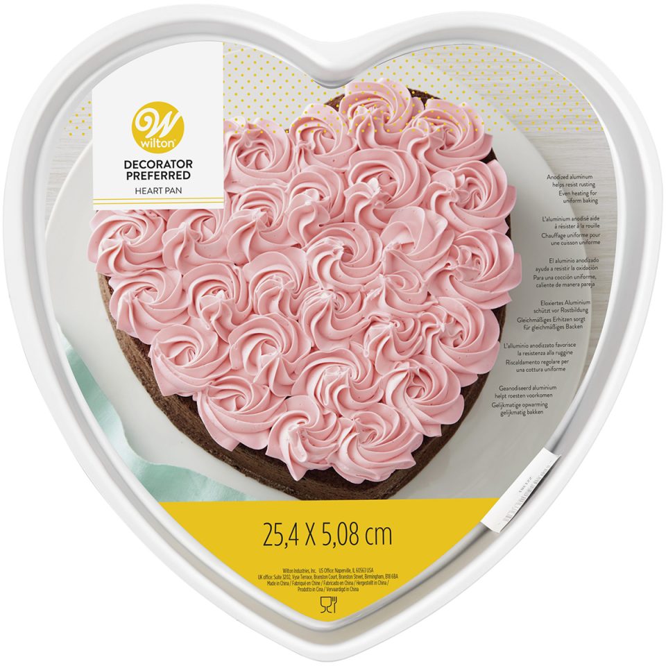 Wilton Decorator Preferred hart bakvorm 25x5 cm