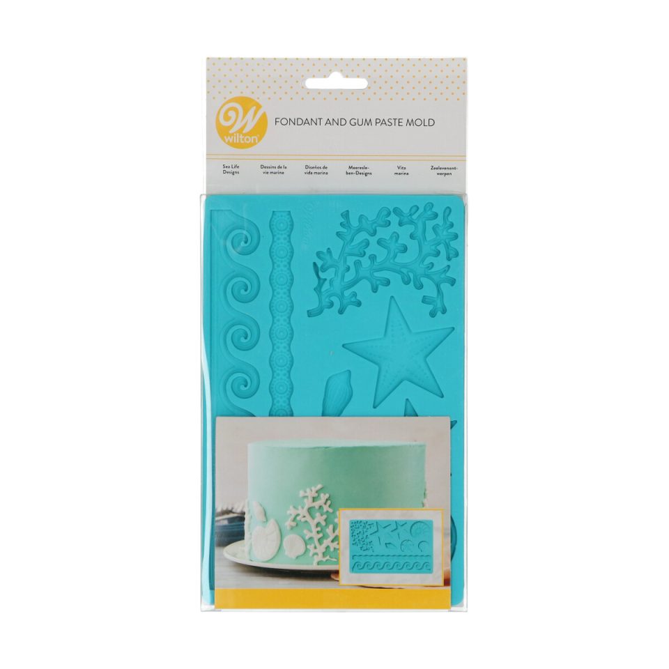 Wilton fondantmal Sea Life