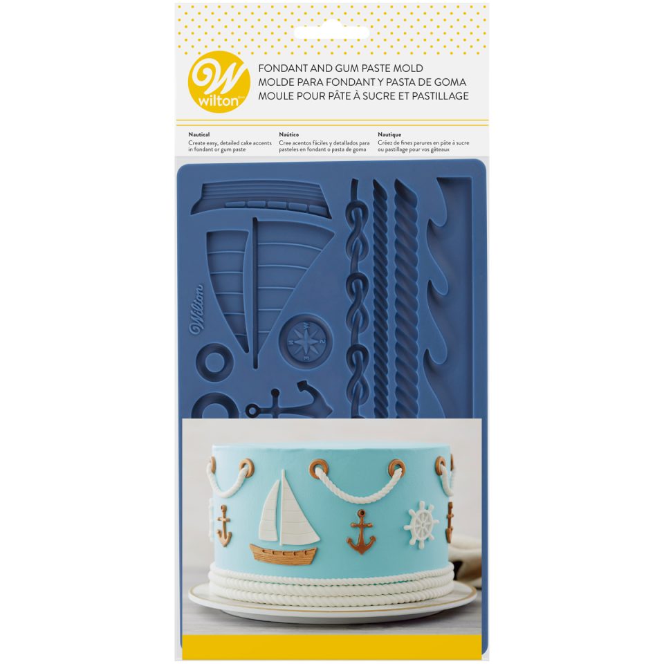 Wilton fondantmal Nautical