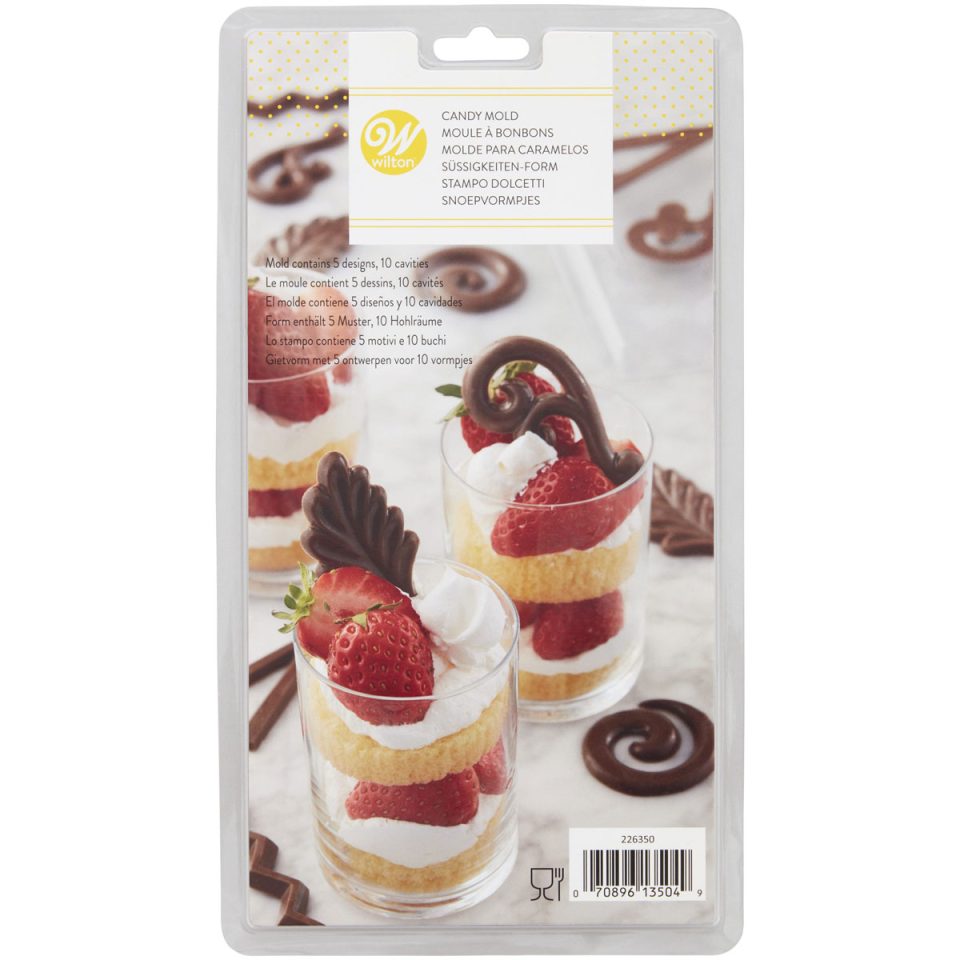 Wilton chocolademal Dessert Accents