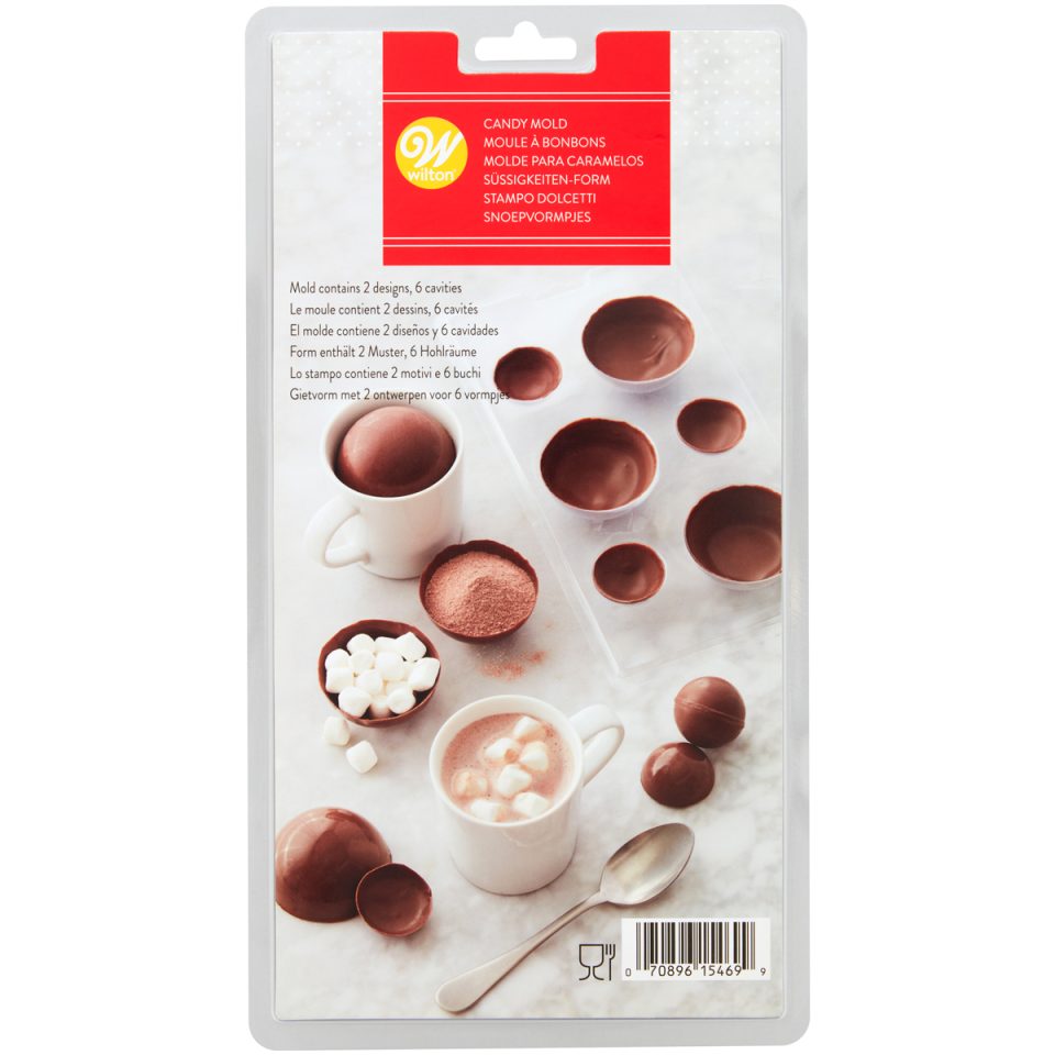 Wilton 3D chocolademal Hot Chocolate Ball