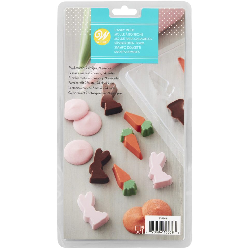Wilton chocolademal Bunny Carrot Mini