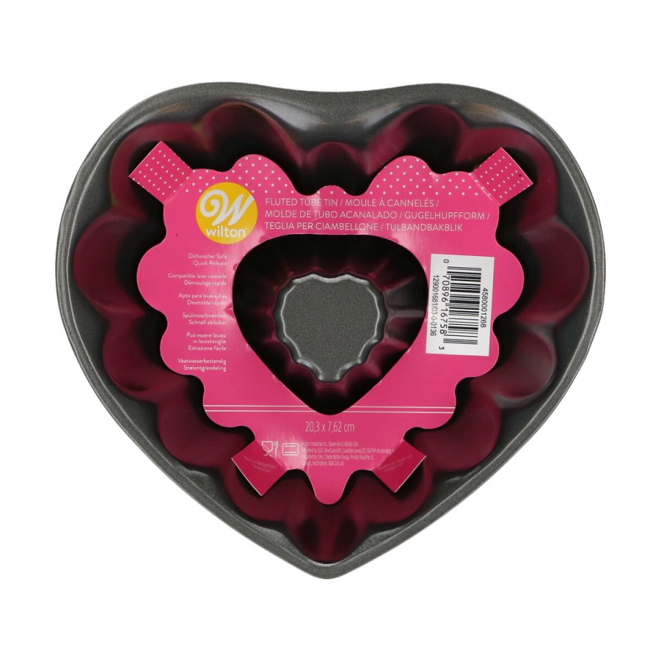Wilton hart tulbandvorm 20 cm