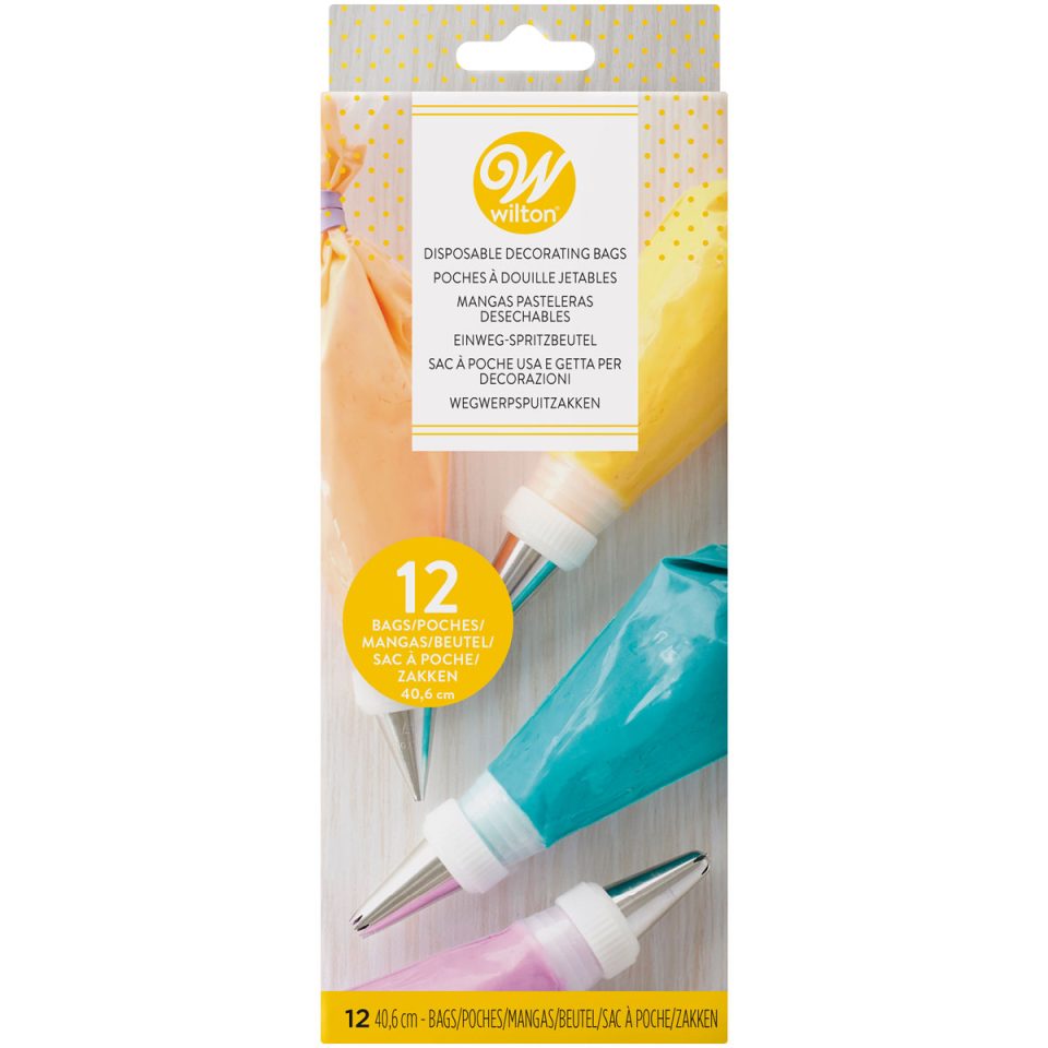 Wilton wegwerp spuitzakken 40 cm 12 stuks
