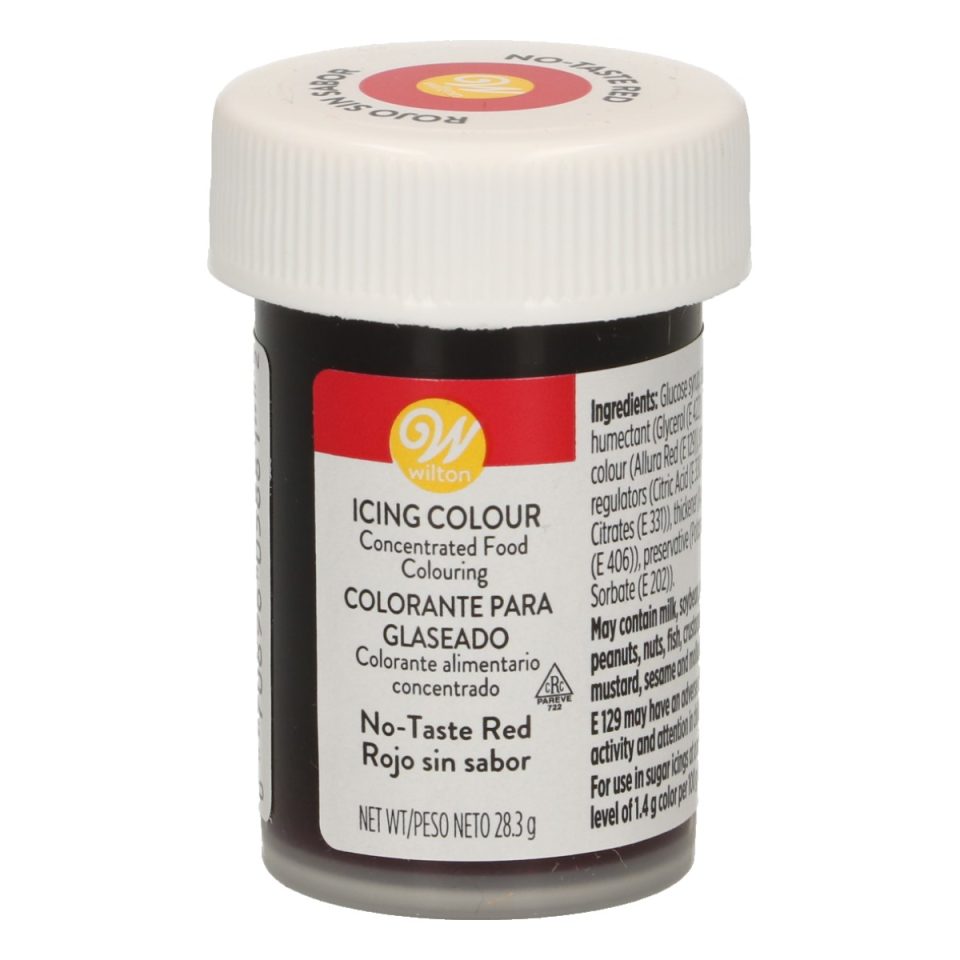 Wilton kleurstof Red No Taste 28 g