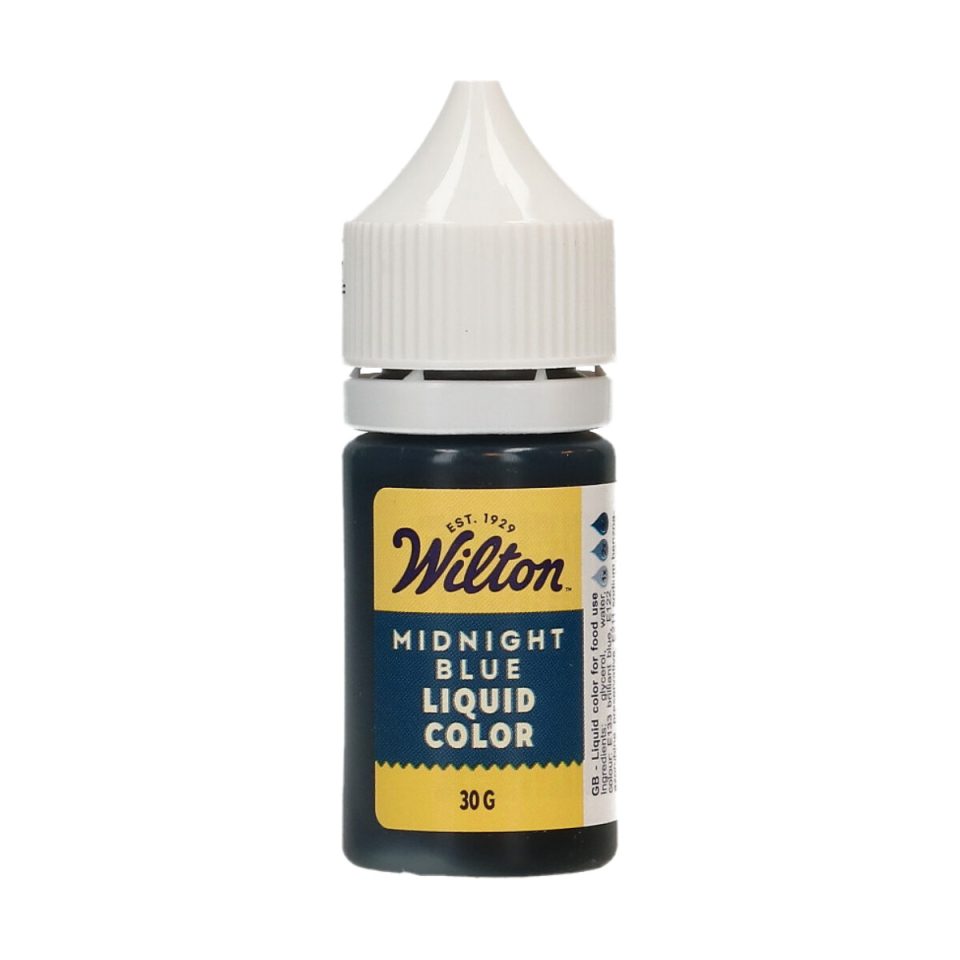 Wilton vloeibare kleurstof Midnight Blue 30 g