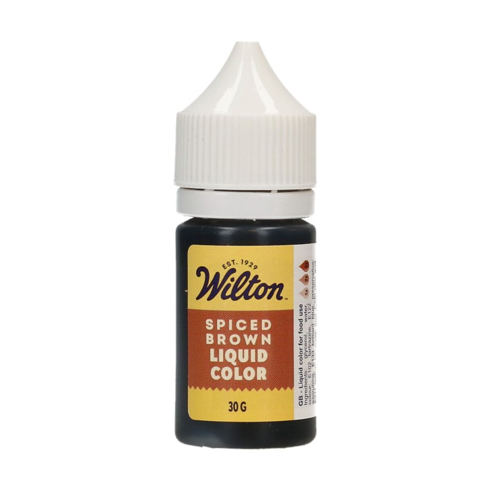 Wilton vloeibare kleurstof Spiced Brown 30 g