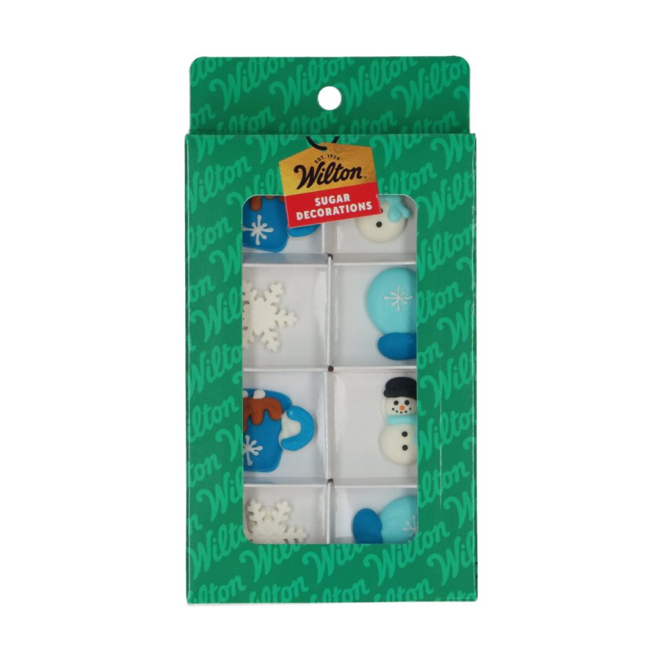 Wilton suikerdecoraties Cozy Winter set van 8