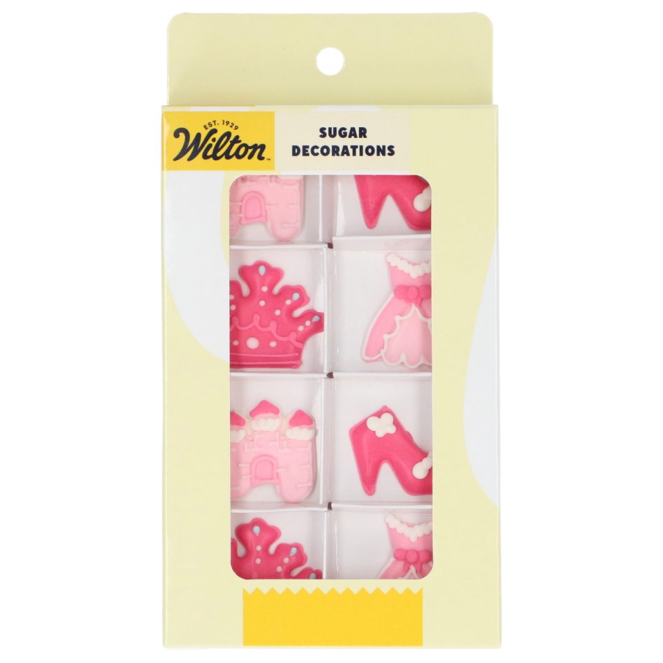 Wilton suikerdecoraties Princess Fairytale set van 8