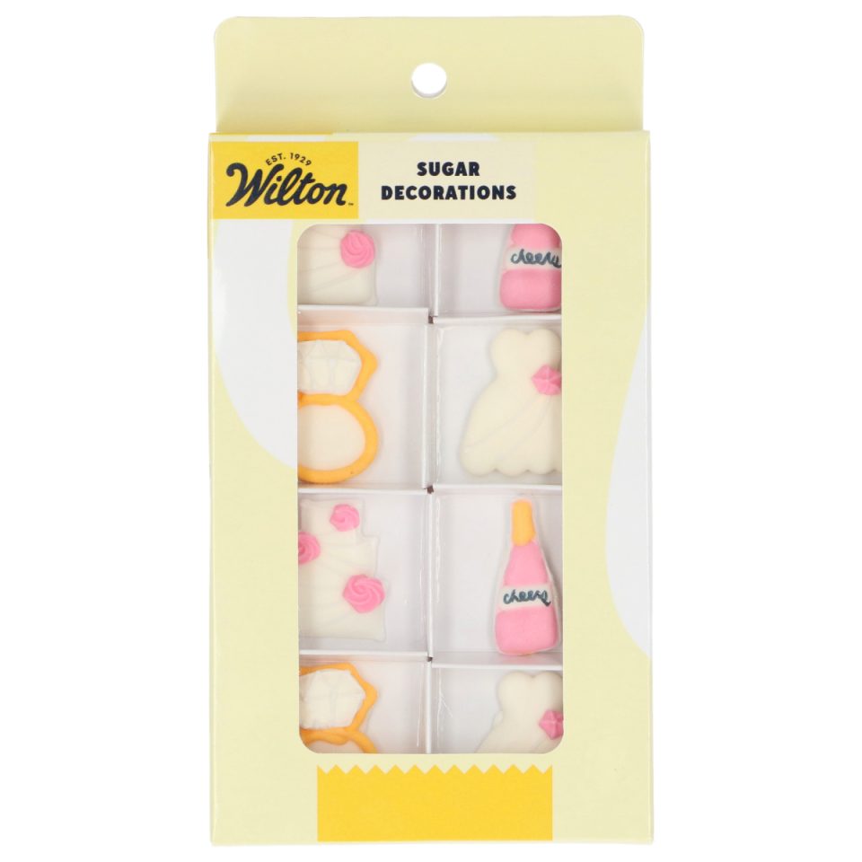 Wilton suikerdecoraties Dream Wedding set van 8