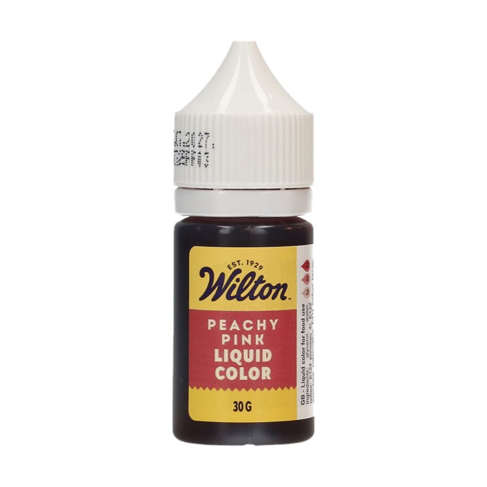 Wilton vloeibare kleurstof Peachy Pink 30 g