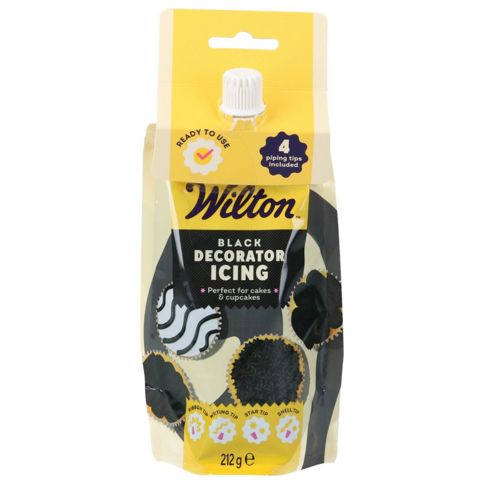 Wilton Decorator Icing Black 212 g