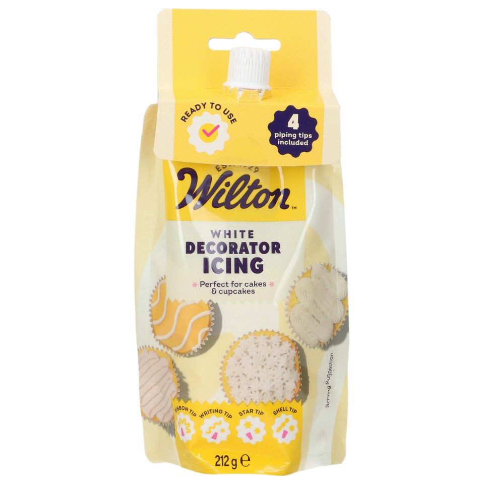 Wilton Decorator Icing White 212 g