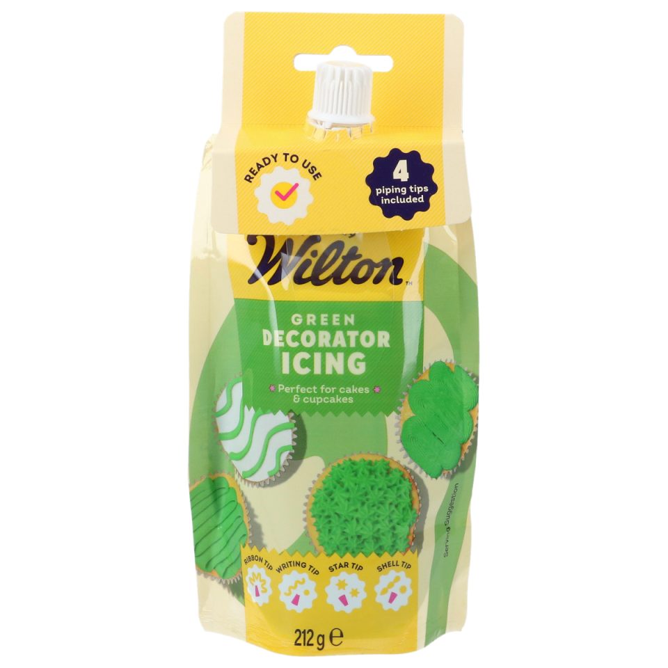 Wilton Decorator Icing Green 212 g