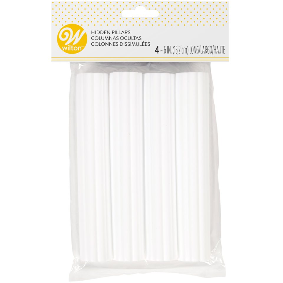 Wilton Hidden Pillars 15,2 cm 4 stuks