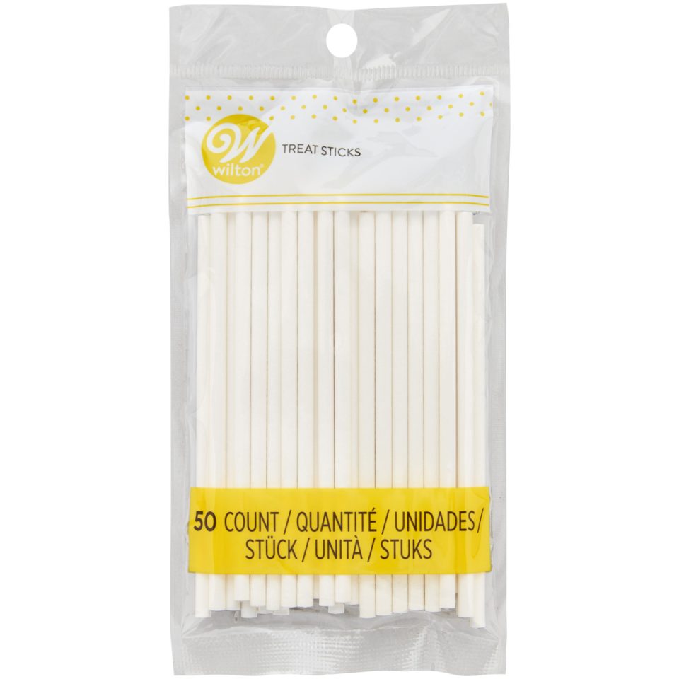 Wilton lollystokjes 10 cm 50 stuks