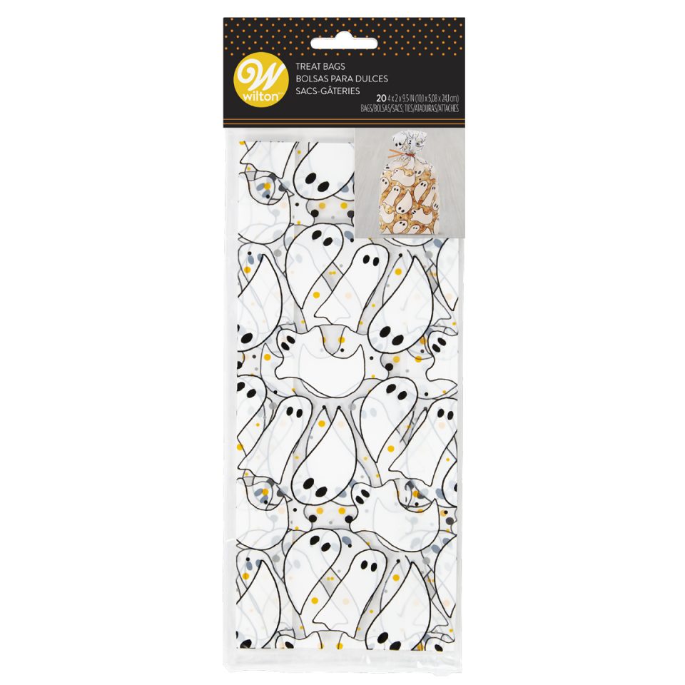 Wilton traktatiezakjes Ghosts 20 stuks