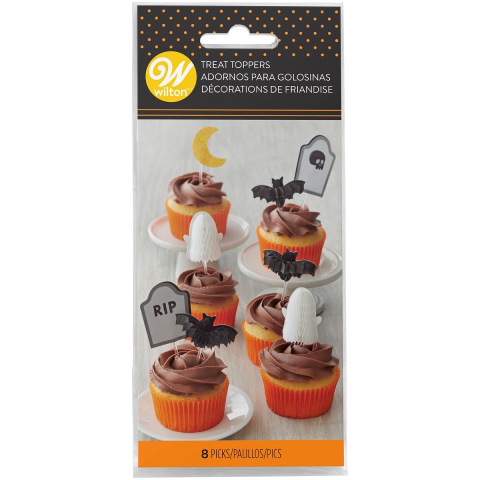 Wilton Cake Toppers Halloween 8 stuks