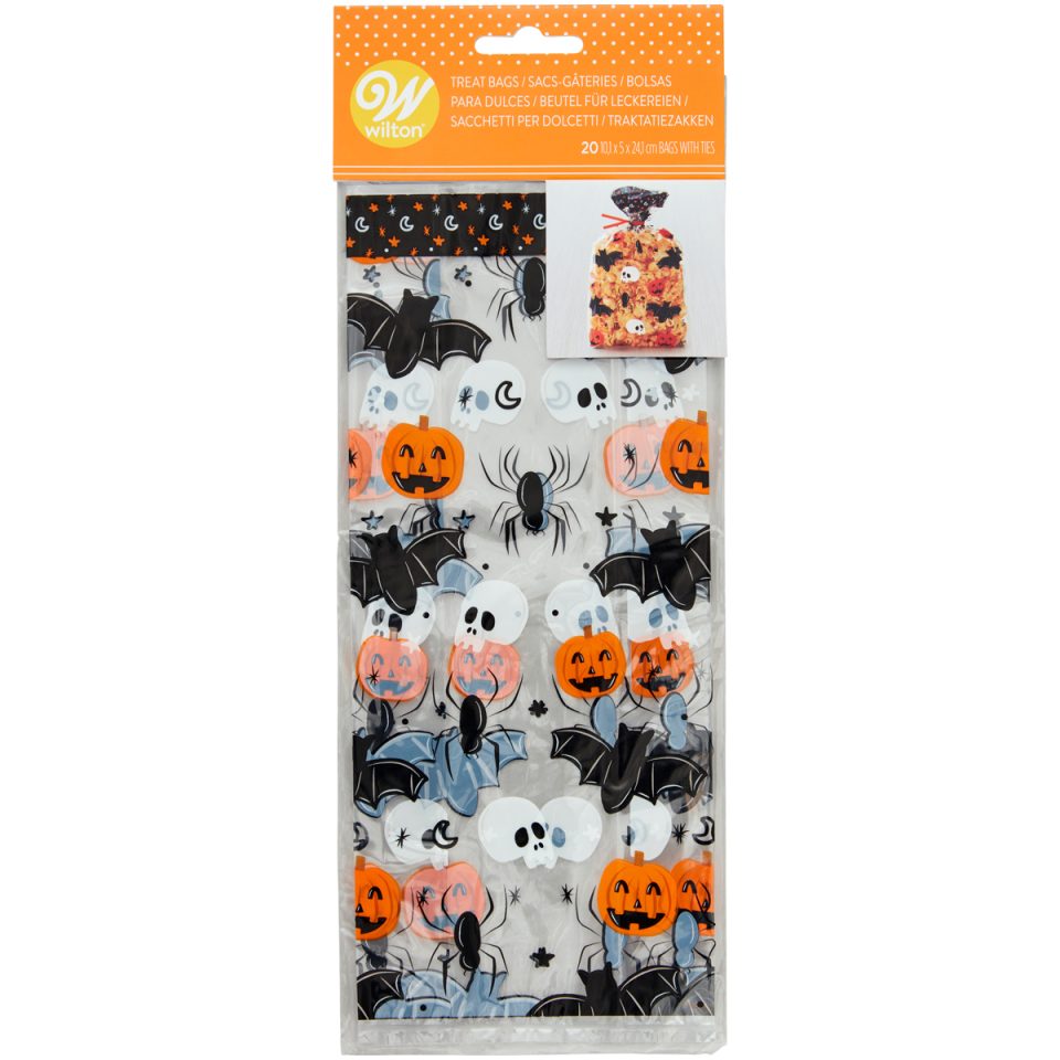 Wilton traktatiezakjes Halloweens Icons 20 stuks