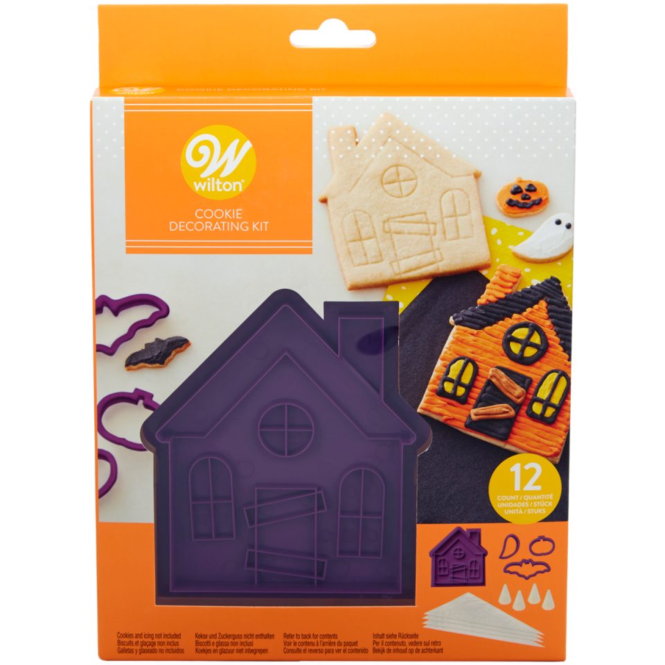 Wilton Cookie Kit Haunted House set van 12