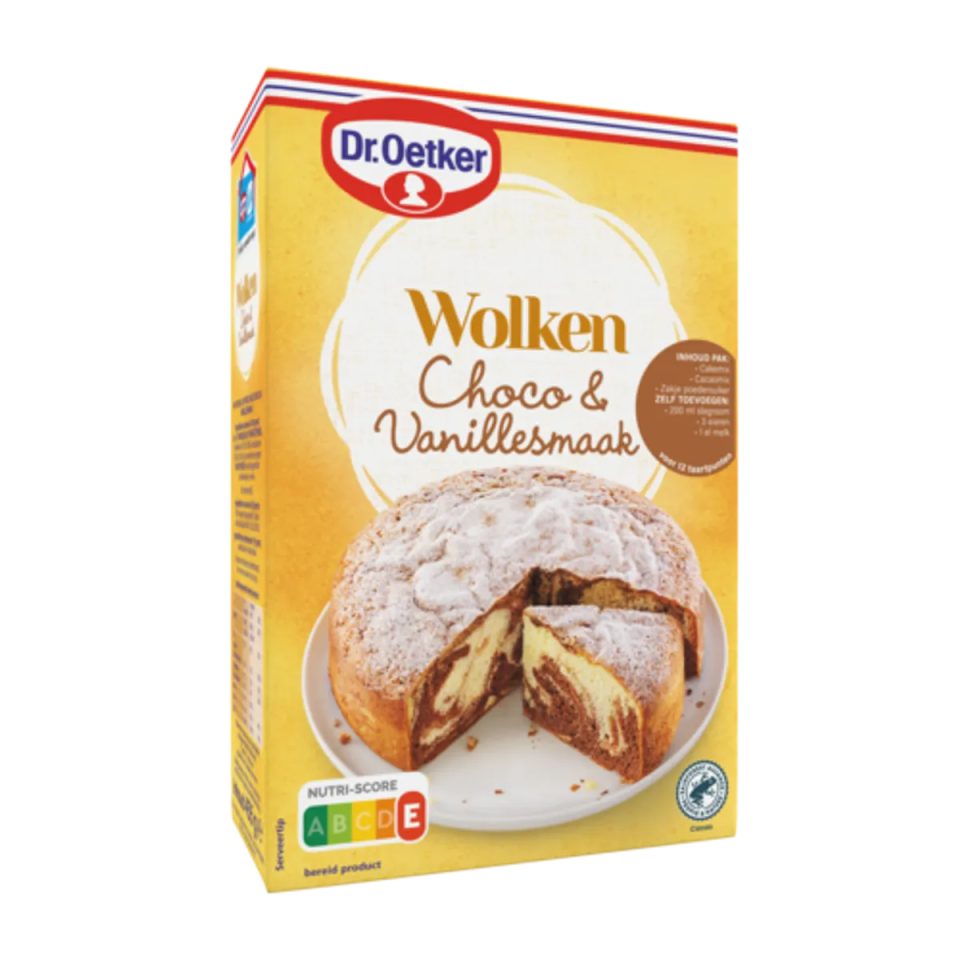 Dr. Oetker Cloud Cake Choco Vanilla