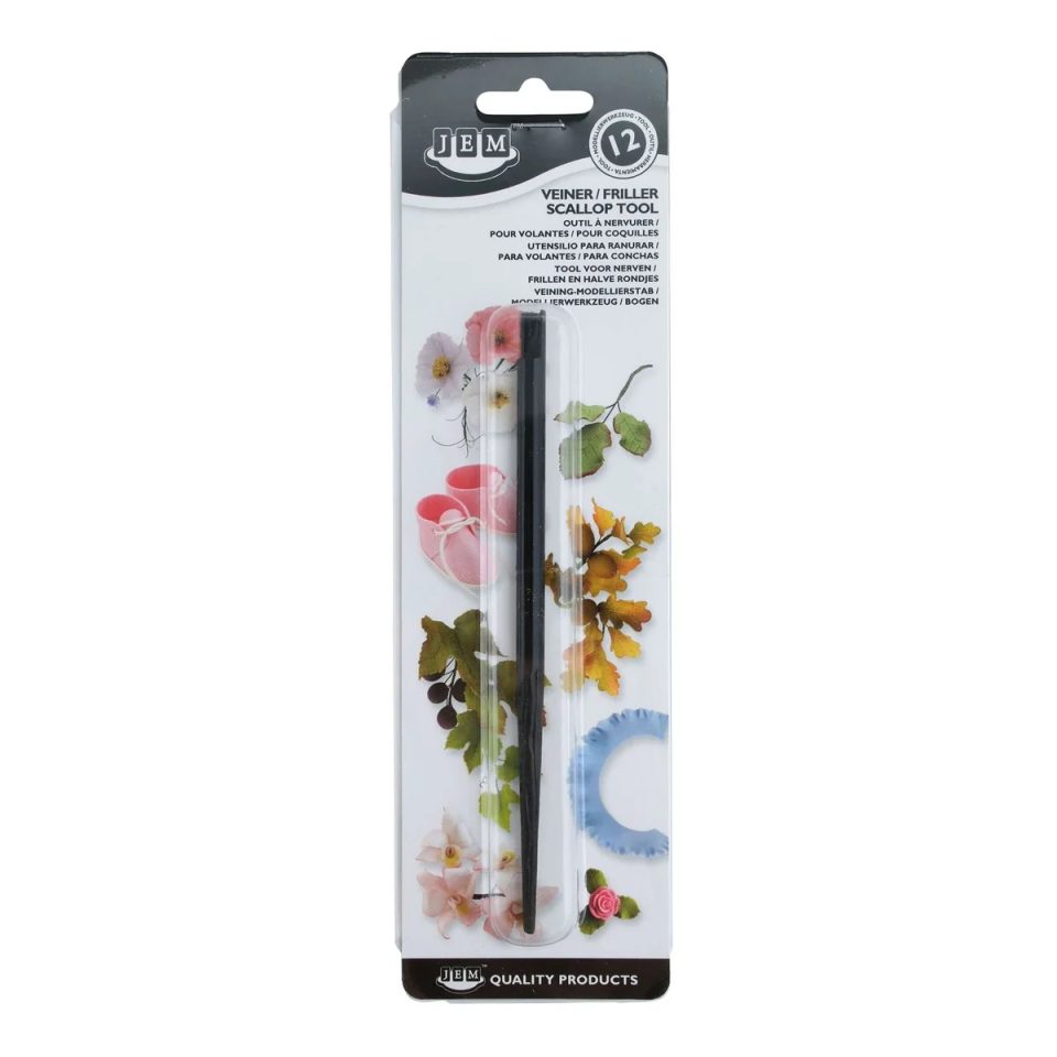 JEM Tool 12 Petal Frill & Half Round
