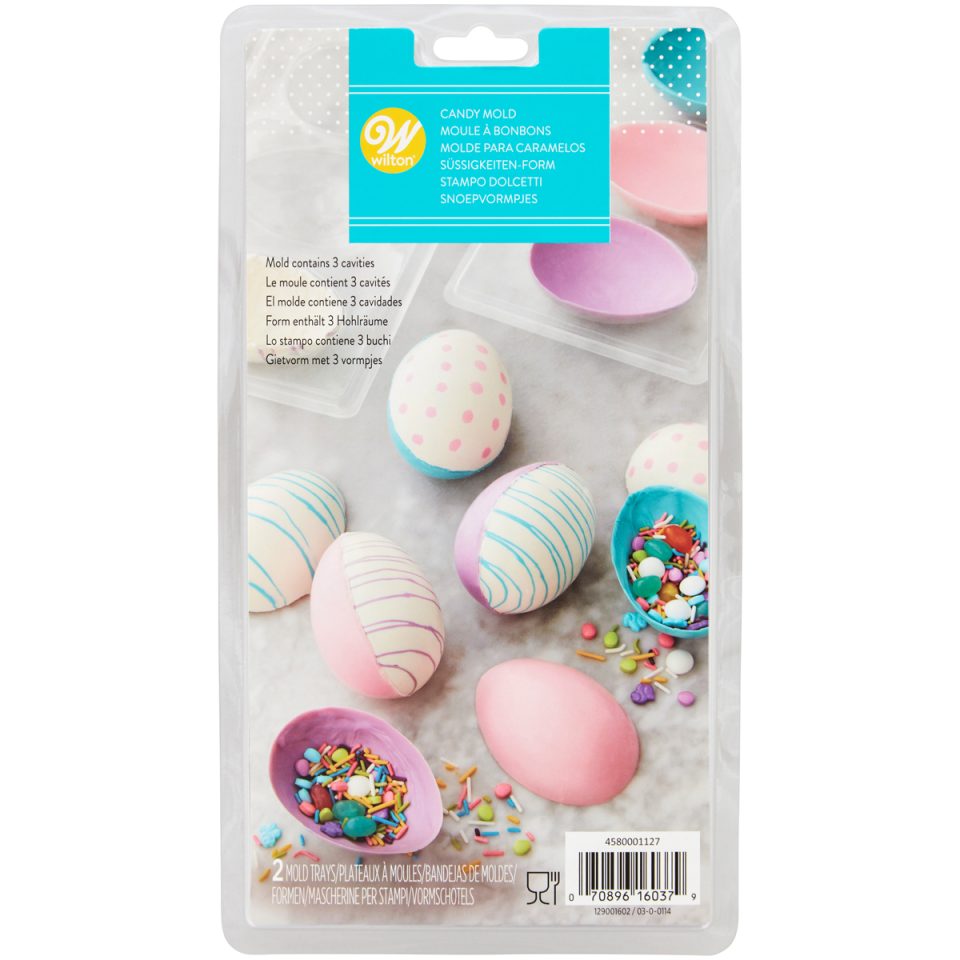 Wilton 3D chocolademal Cavity Egg