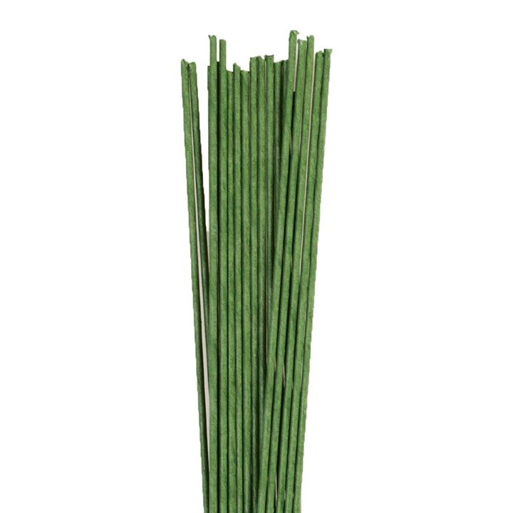 Culpitt Floral Wire Dark Green 18 Gauge set van 20