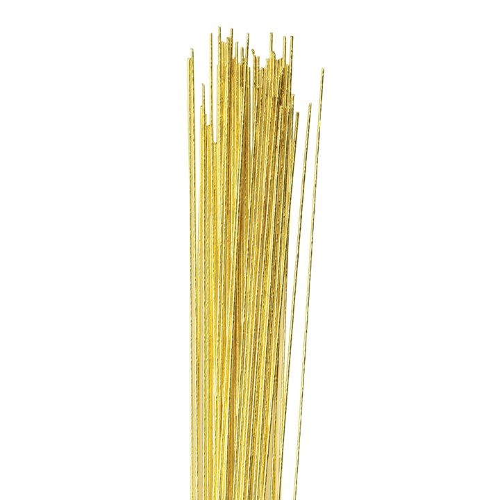 Culpitt Floral Wire Gold 24 Gauge set van 50