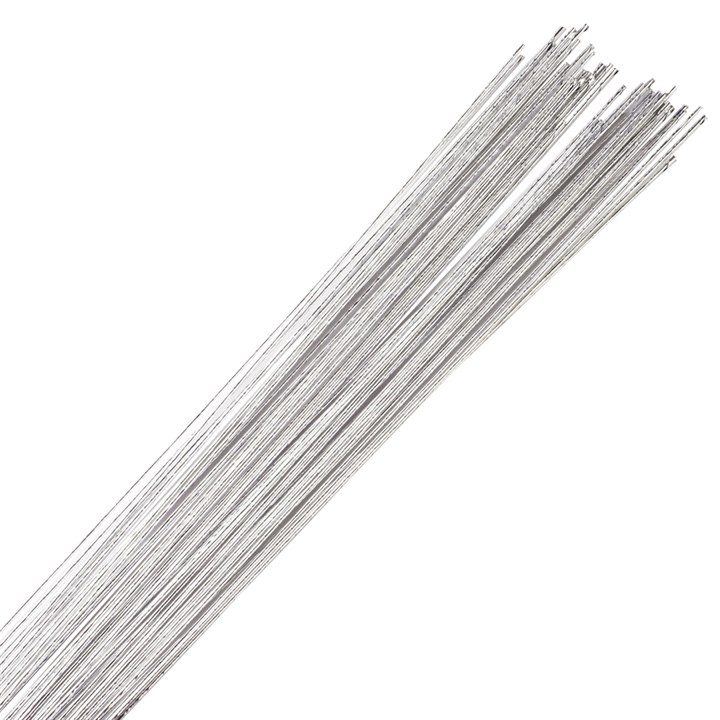 Culpitt Floral Wire Silver 24 Gauge set van 50
