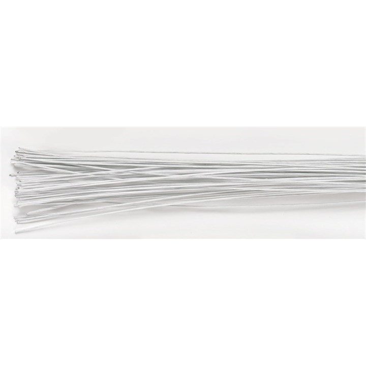 Culpitt Floral Wire White 22 Gauge set van 20
