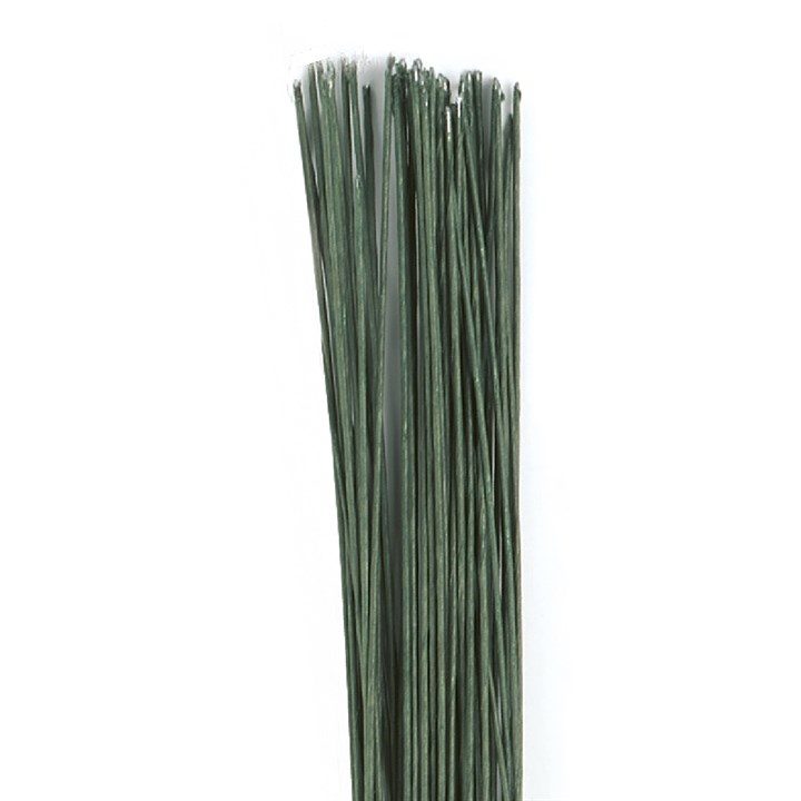 Culpitt Floral Wire Dark Green 30 Gauge set van 50