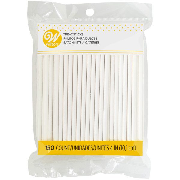 Wilton lollystokjes 10 cm 150 stuks