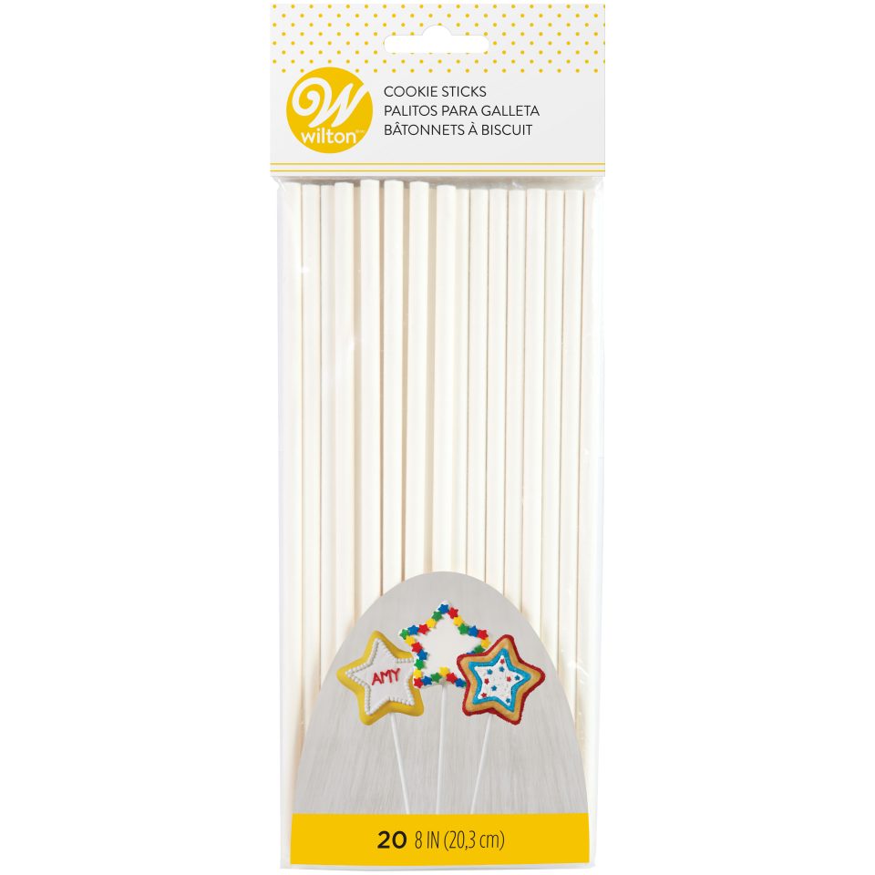 Wilton lollystokjes 20 cm 20 stuks