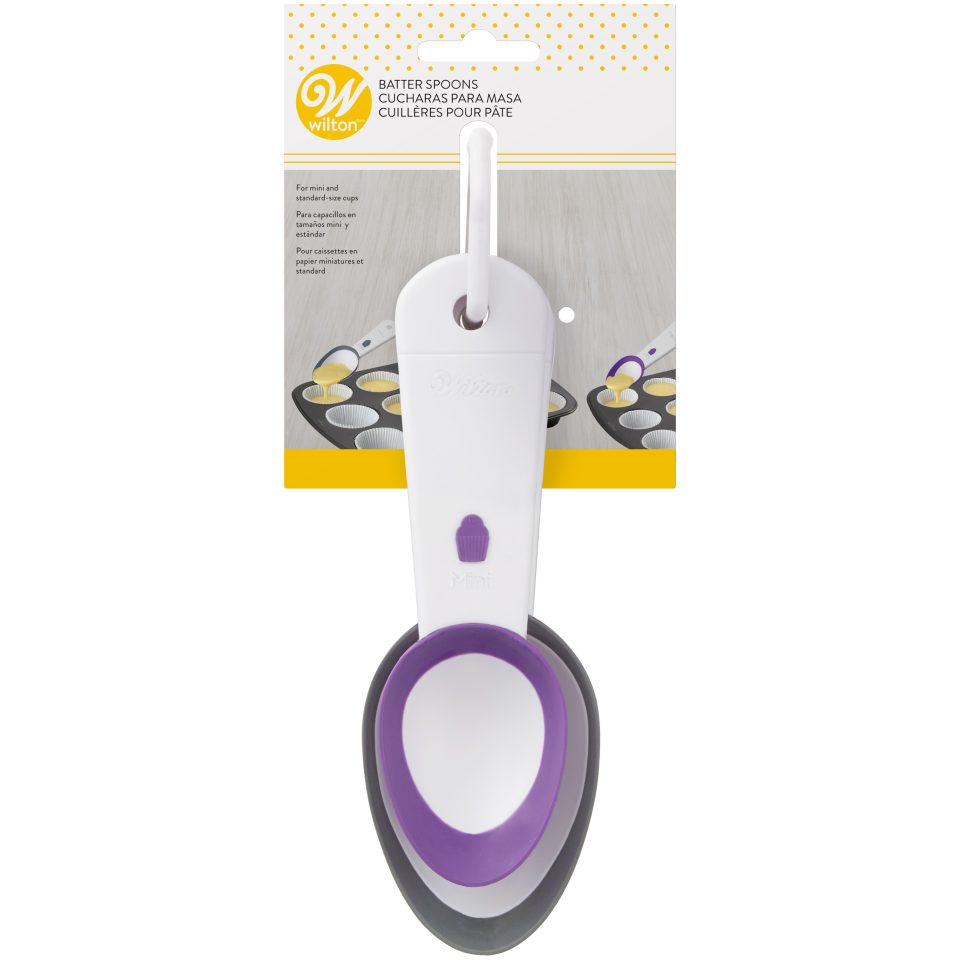 Wilton Cupcake Batter Spoons set van 2