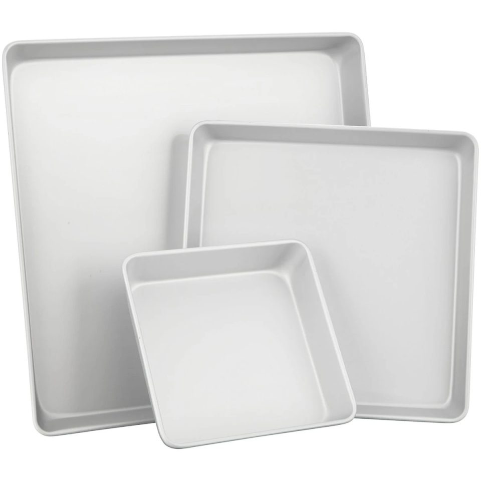 Wilton Performance Pans Square bakvorm set van 3