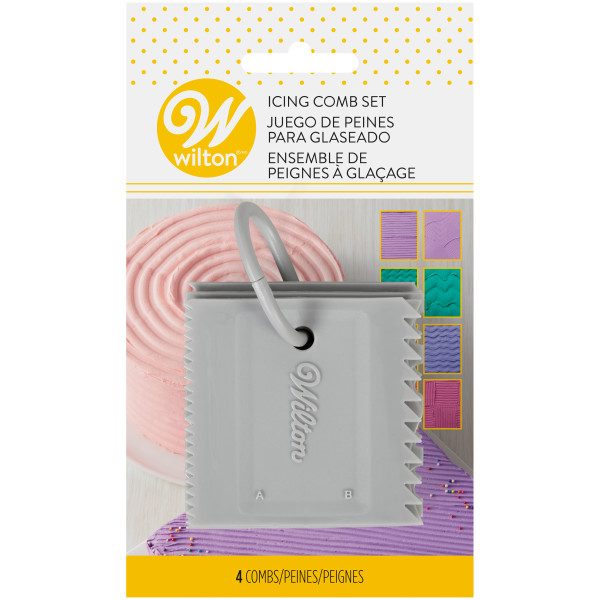 Wilton Icing Comb set van 4