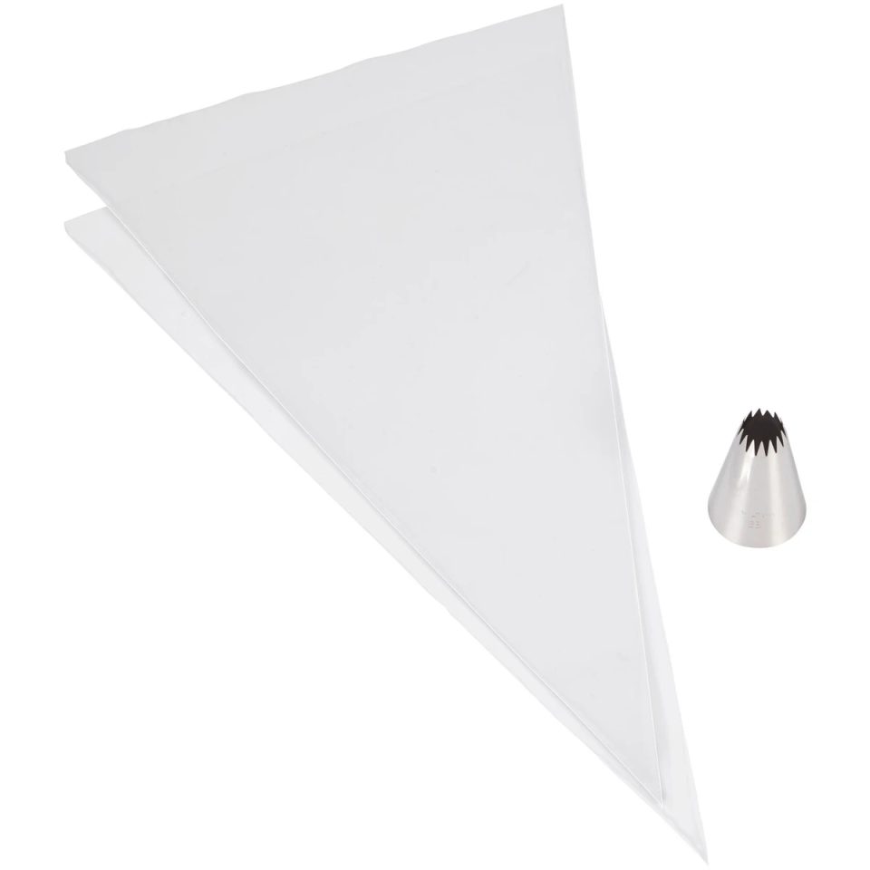 Wilton spuitmondje Open Star set van 3