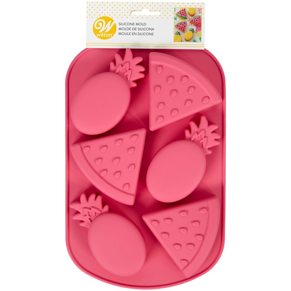Wilton siliconen mal Melon/Pineapple